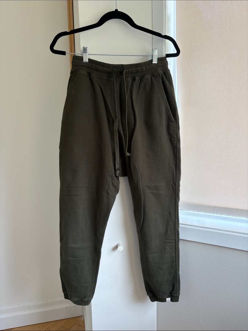 TKEES Olive Green Drawstring Joggers